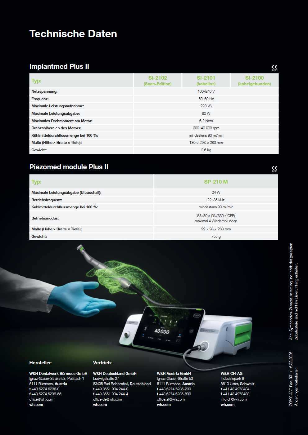 Implantmed Plus II - Chirurgie-Motor W&H