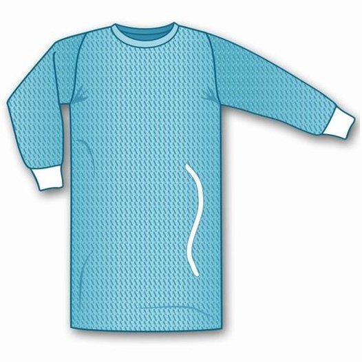 OP-Mantel Standard steril SMS blau (3,70 €/St.)