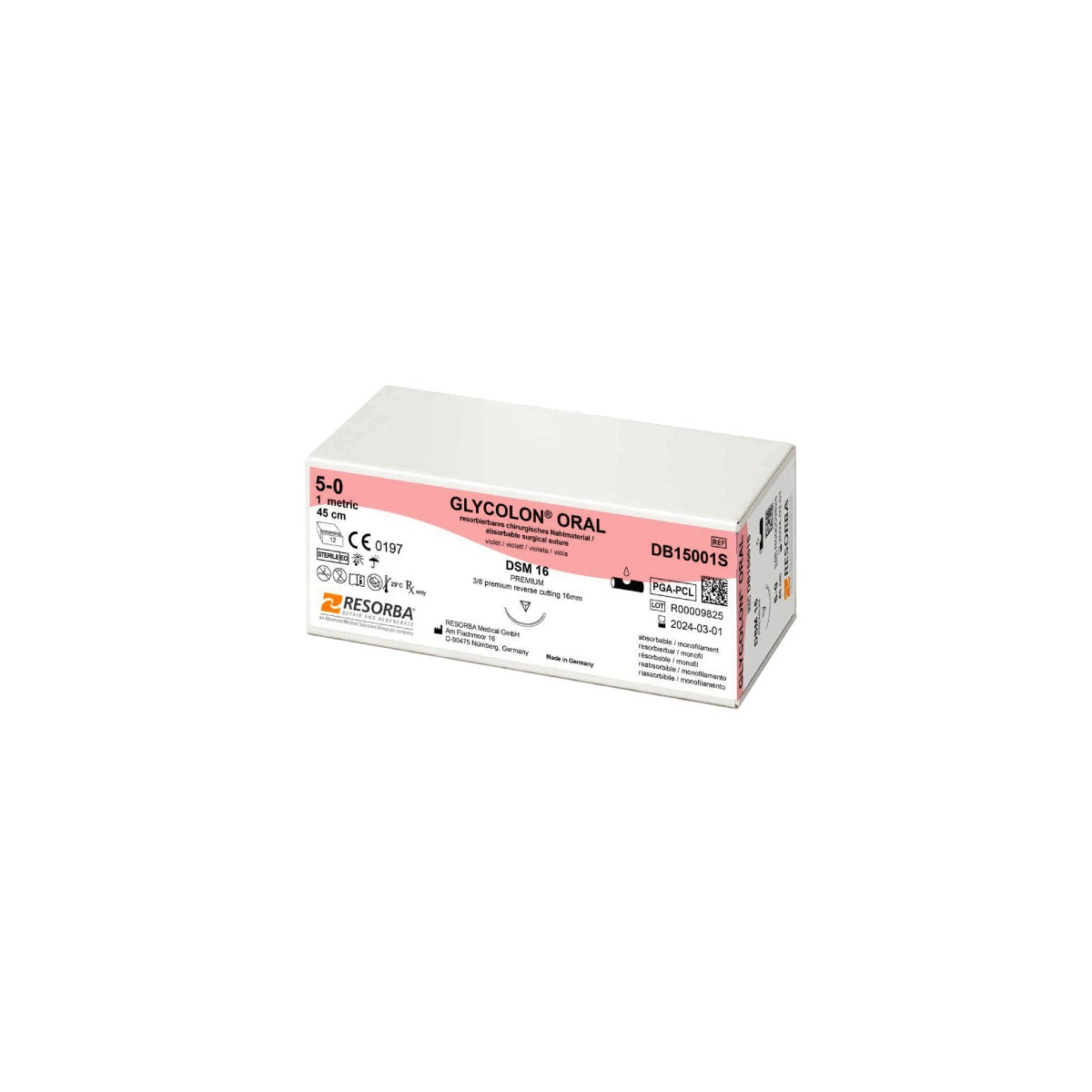 RESORBA GLYCOLON® ORAL – Produktverpackung (Typabbildung)