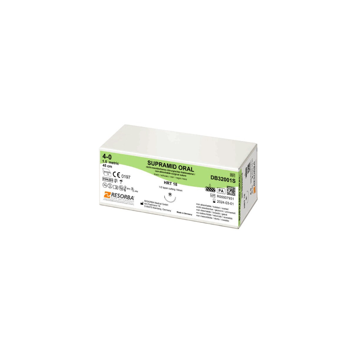 RESORBA SUPRAMID ORAL – Produktverpackung (Typabbildung)