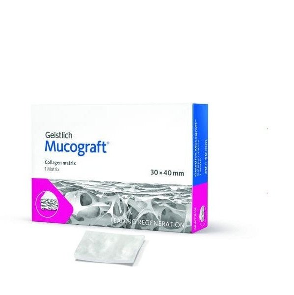 Geistlich Mucograft® 30x40 mm Resorbierbare Kollagenmatrix
